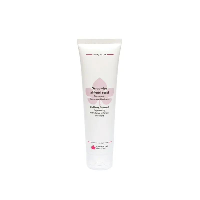 Scrub viso ai frutti rossi BIOFFICINA TOSCANA | Pinalli