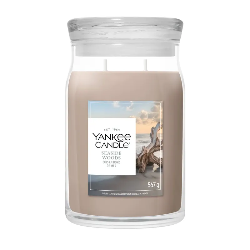 Seaside Woods LARGE YANKEE CANDLE | Pinalli
