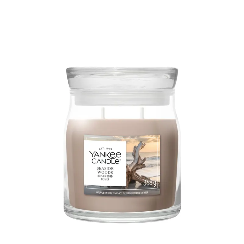 Seaside Woods MEDIUM YANKEE CANDLE | Pinalli