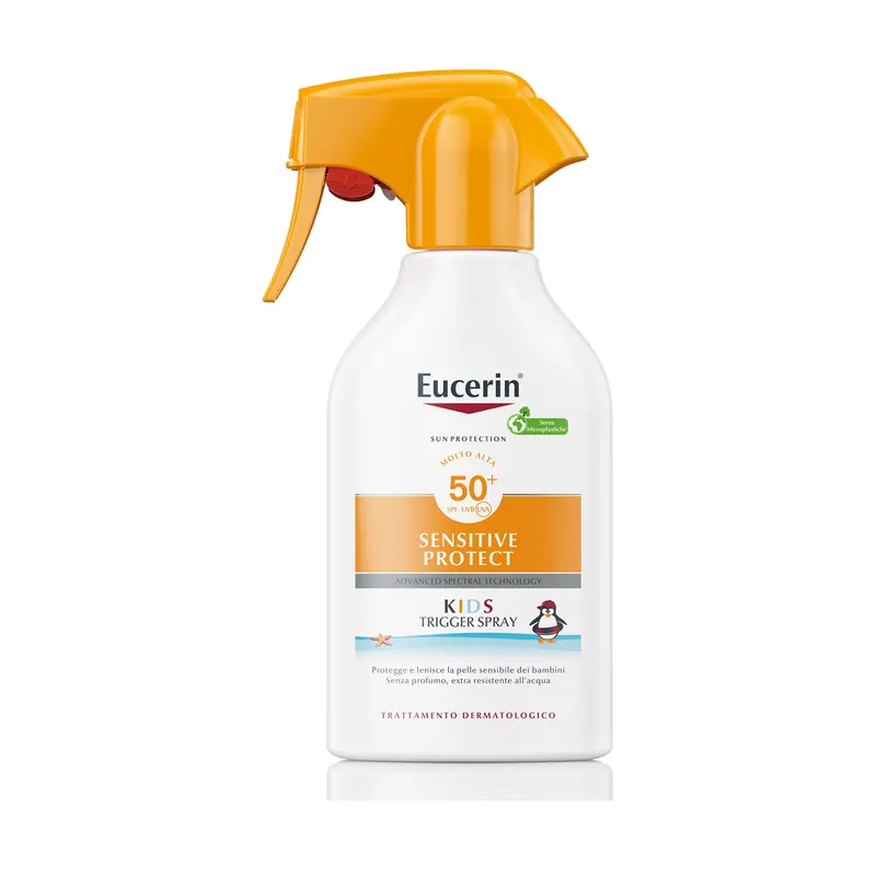 Sensitive Protect Kids Trigger Sun Spray SPF50+ EUCERIN | Pinalli