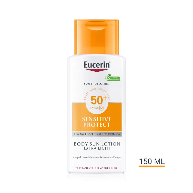 Sensitive Protect Sun Lotion Extra Light SPF50+ EUCERIN | Pinalli