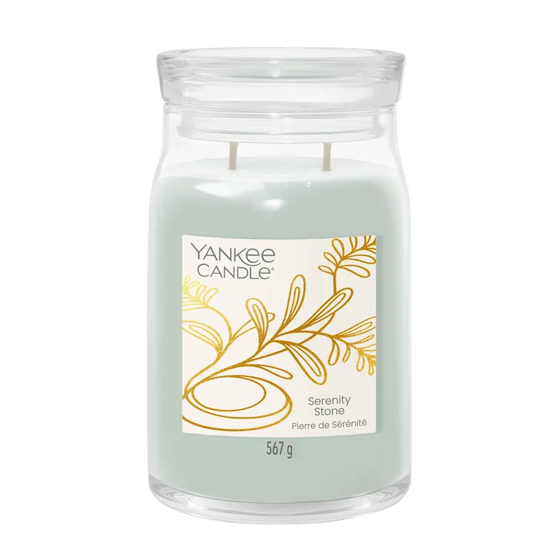 Serenity Stone LARGE YANKEE CANDLE | Pinalli