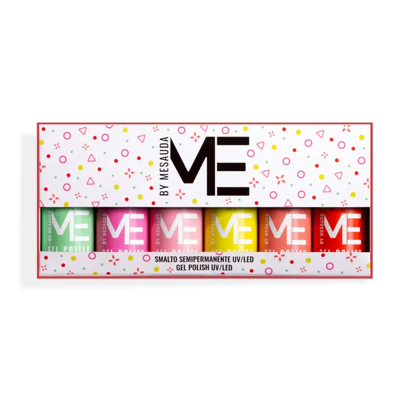 Set 6 Me Gel Polish Rollercoaster Collection ME BY MESAUDA | Pinalli