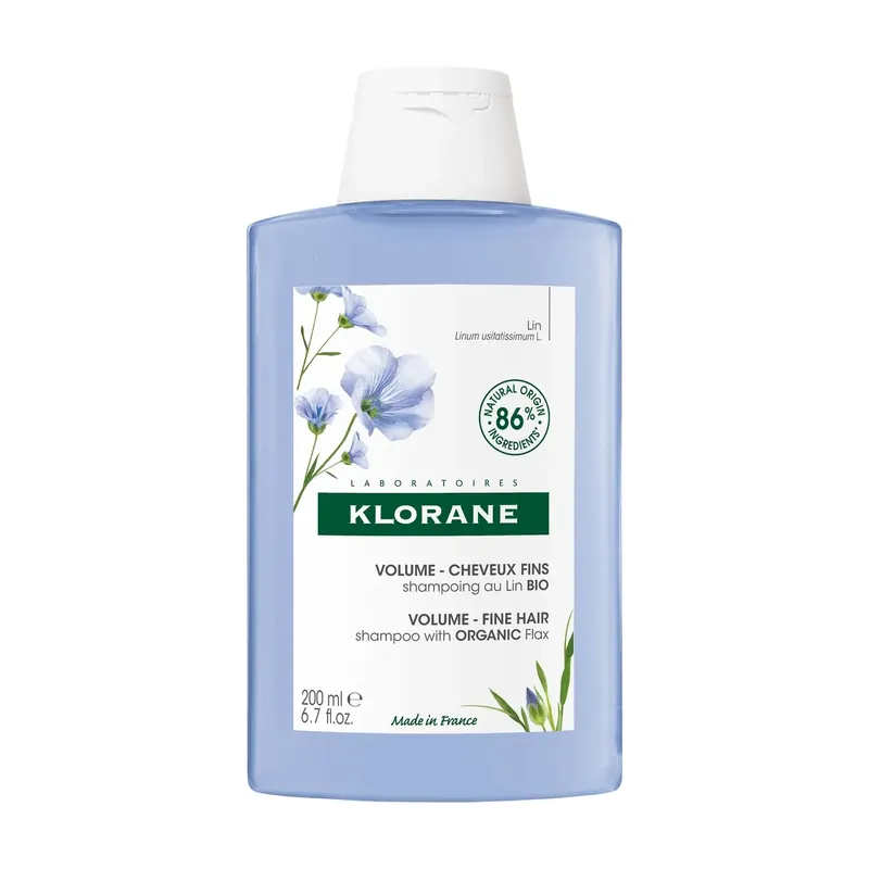Shampoo alle fibre di Lino 200ml KLORANE | Pinalli