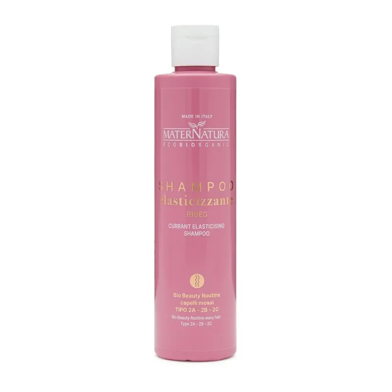 Shampoo Elasticizzante Capelli Mossi Ribes Nero MATERNATURA | Pinalli
