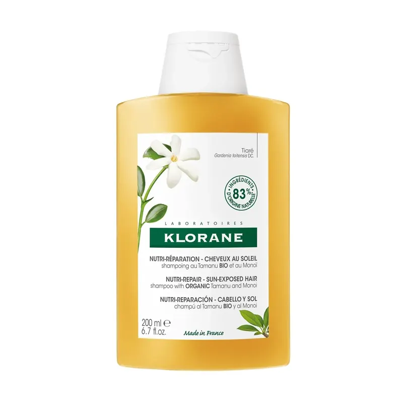 Shampoo Nutritivo Al Tamanu BIO e Monoï KLORANE | Pinalli