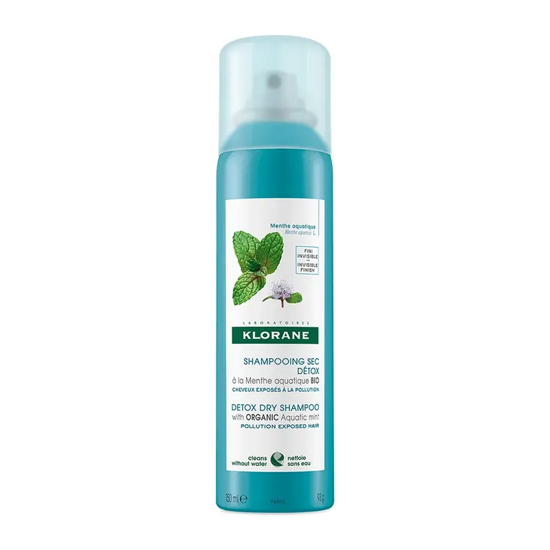 Shampoo Secco Detox alla Menta Acquatica BIO KLORANE | Pinalli