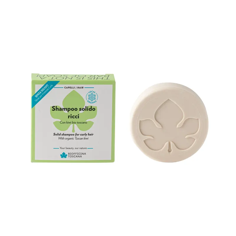 Shampoo solido ricci 80g BIOFFICINA TOSCANA | Pinalli