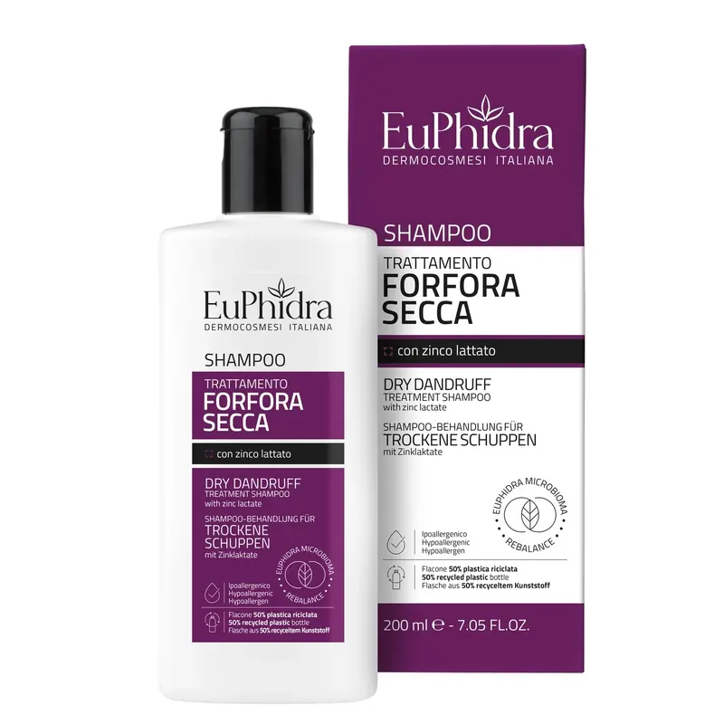 Shampoo trattamento forfora secca 200ml EUPHIDRA | Pinalli