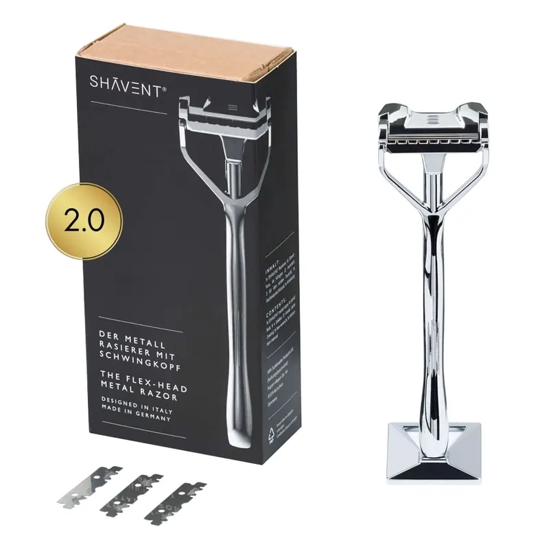 Shavent rasoio di sicurezza single edge Original 2.0 Magnetic Force cromato