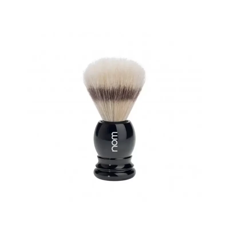 Shaving Brush HJM Pure Bristle Handle Plastic Black