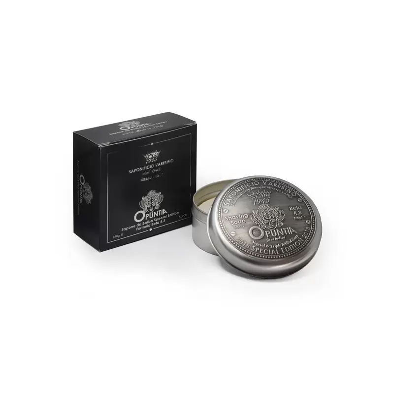 Shaving Soap 150gr Opuntia Saponificio Varesino, aluminium jar