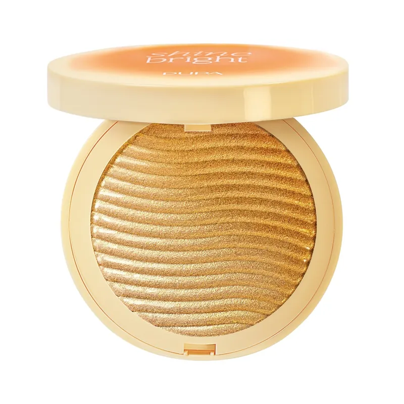 Shine Bright Compact Face Highlighter 001 PUPA | Pinalli