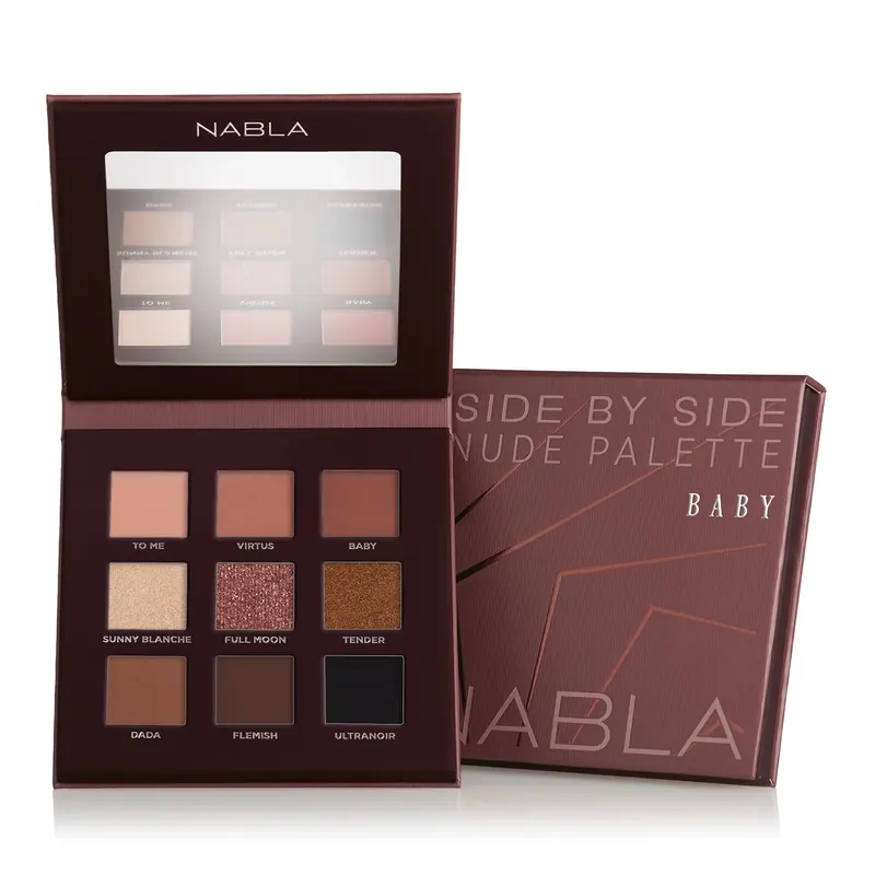 Side By Side Nude Palette Baby 7.4g NABLA | Pinalli