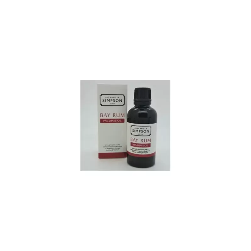 Simpson Bay Rum Pre Shave Oil 50ml