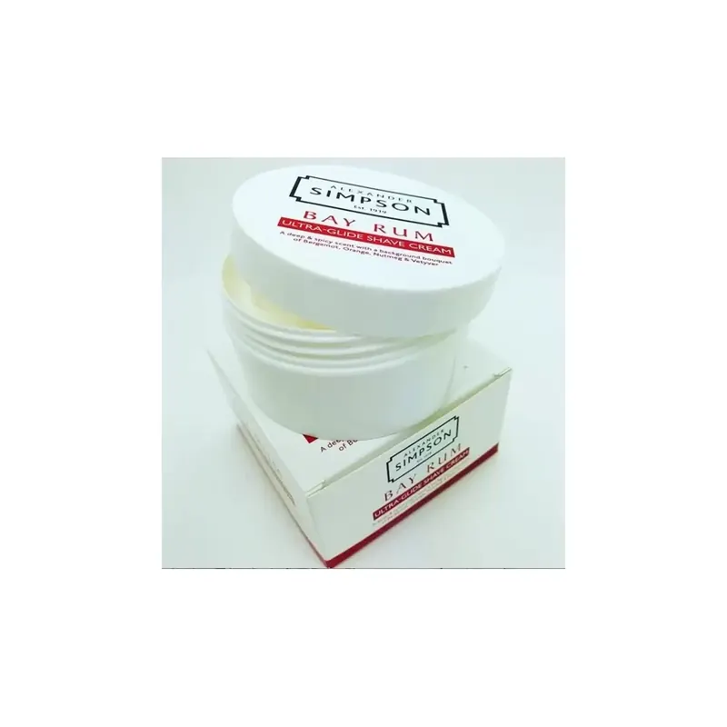 Simpson Bay Rum Ultra-Glide Shave Cream 180ml.