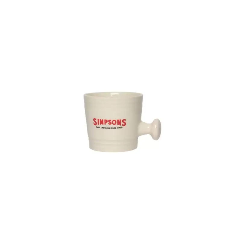 Simpson Large Ceramic Shaving Mug