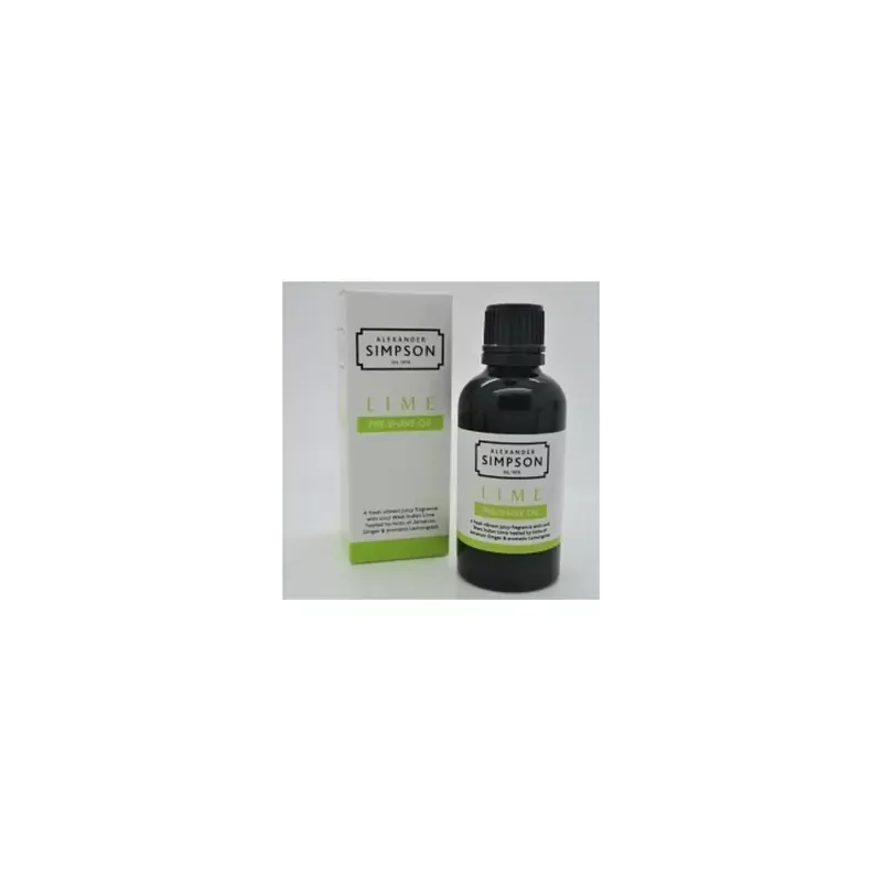 Simpson Lime Pre Shave Oil 50ml