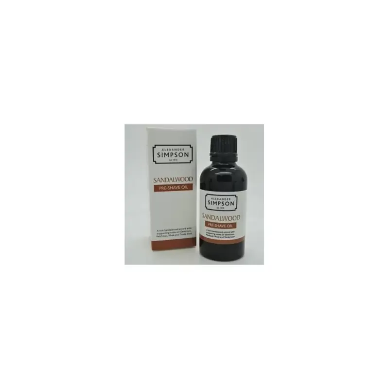 Simpson Sandalwood Pre Shave Oil 50ml