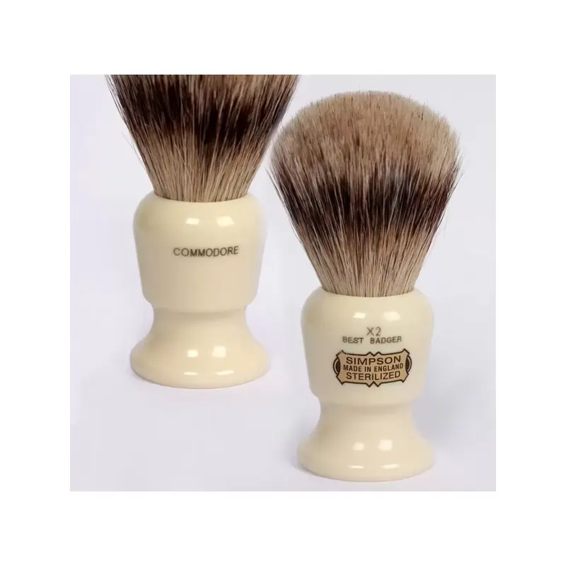 Simpson Shaving Brush ''Commodore X2'' Best Badger