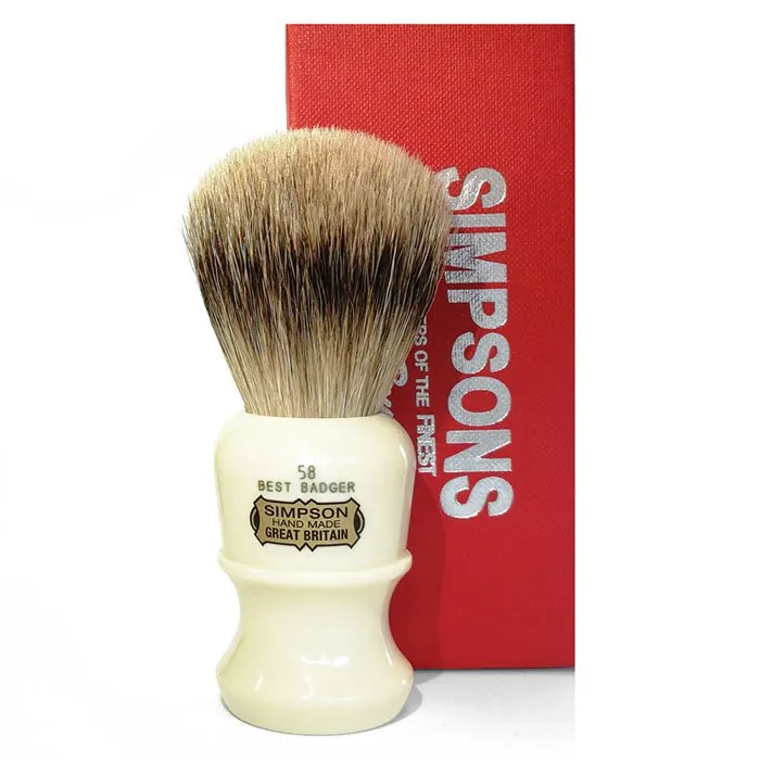 Simpsons pennello da barba 58 serie best badger
