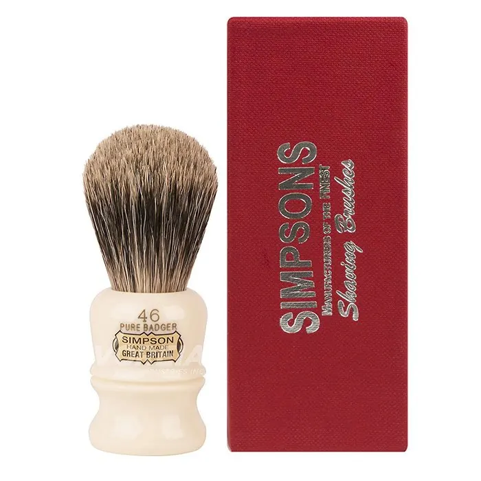 Simpsons pennello da barba Berkeley 46 pure badger