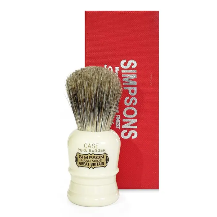 Simpsons pennello da barba Case c1 pure badger