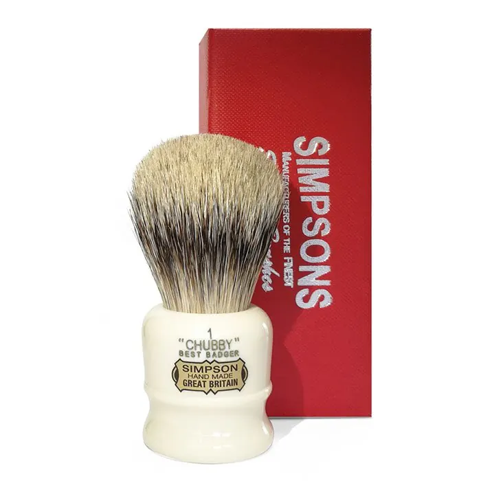 Simpsons pennello da barba Chubby 1 best badger