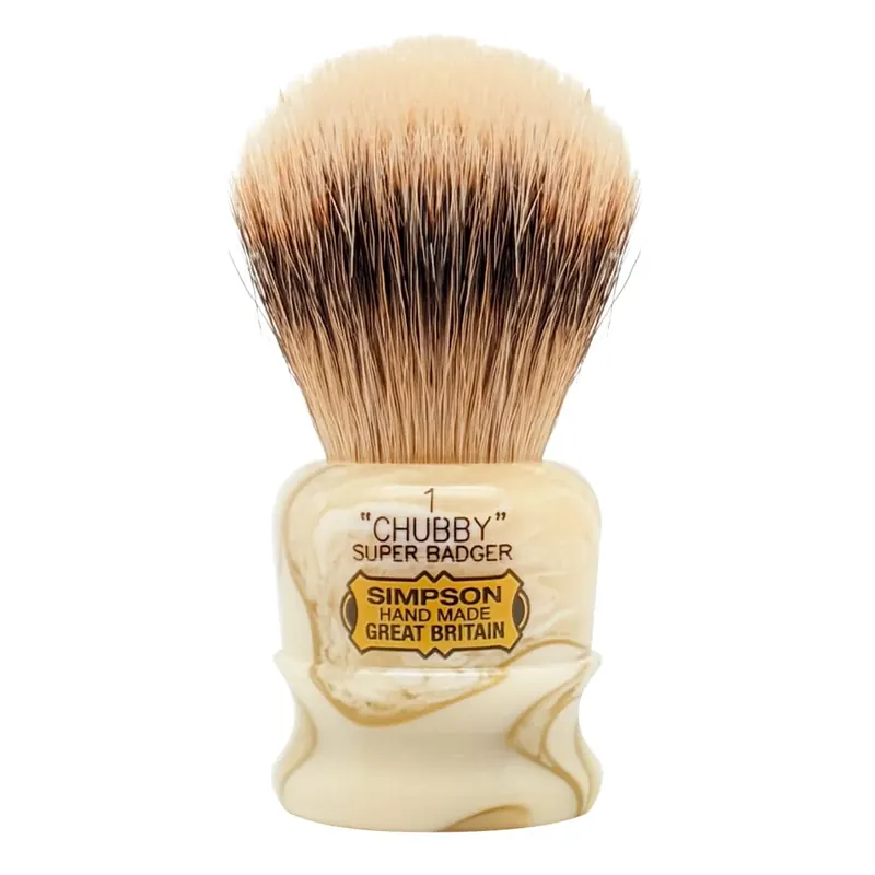 Simpsons pennello da barba Chubby 1 super badger Vesta