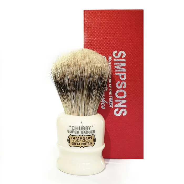 Simpsons pennello da barba Chubby 1 super badger