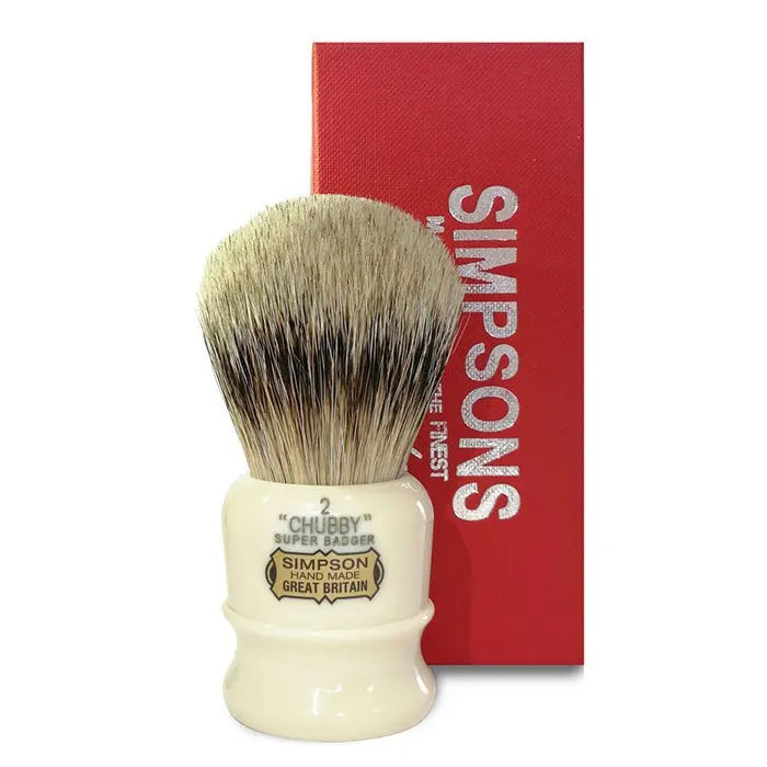 Simpsons pennello da barba Chubby 2 super badger