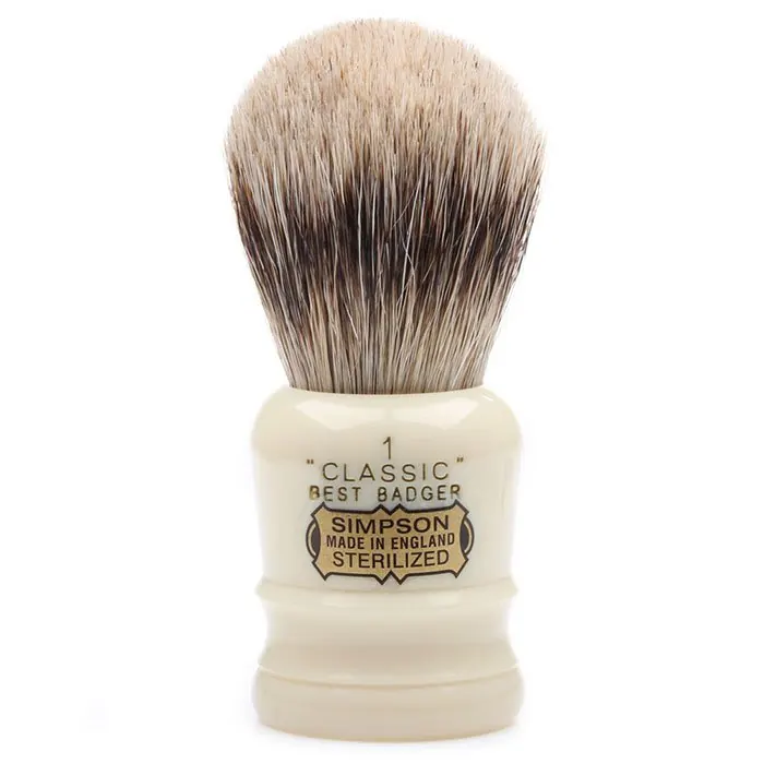 Simpsons pennello da barba Classic 1 best badger