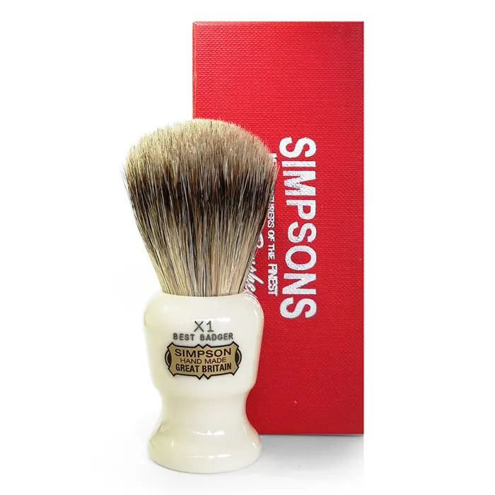 Simpsons pennello da barba Commodore x1 best badger