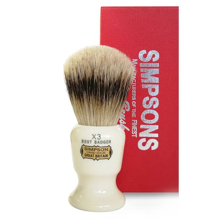 Simpsons pennello da barba Commodore x3 best badger