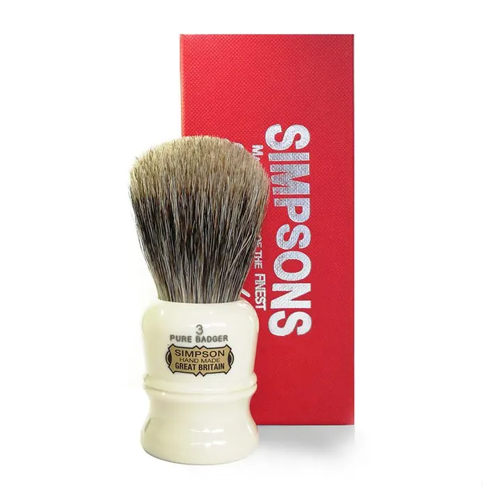 Simpsons pennello da barba Duke 3 pure badger