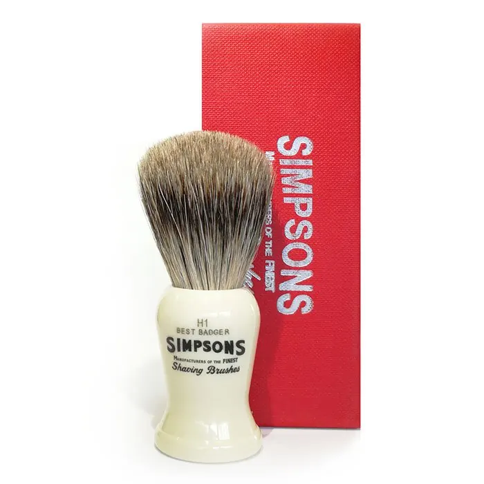 Simpsons pennello da barba Harvard h1 best badger