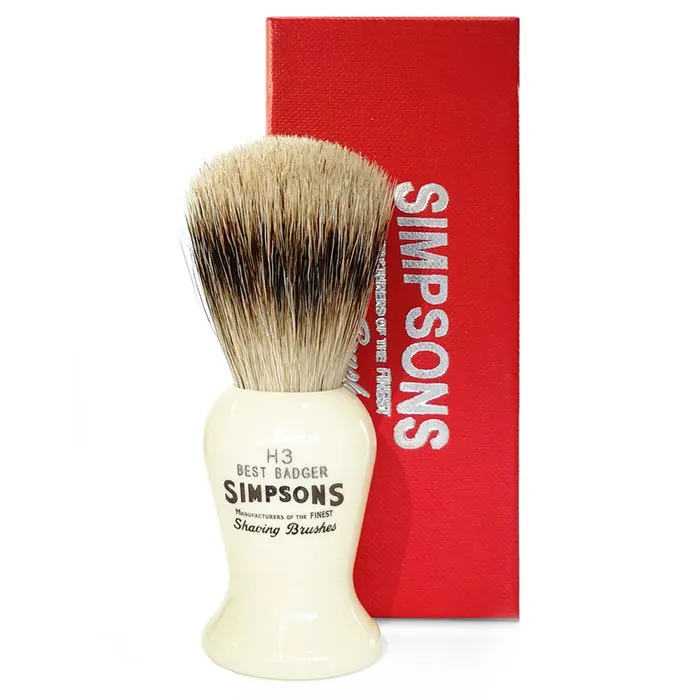 Simpsons pennello da barba Harvard h3 best badger