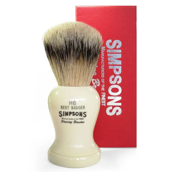 Simpsons pennello da barba Harvard h6 best badger