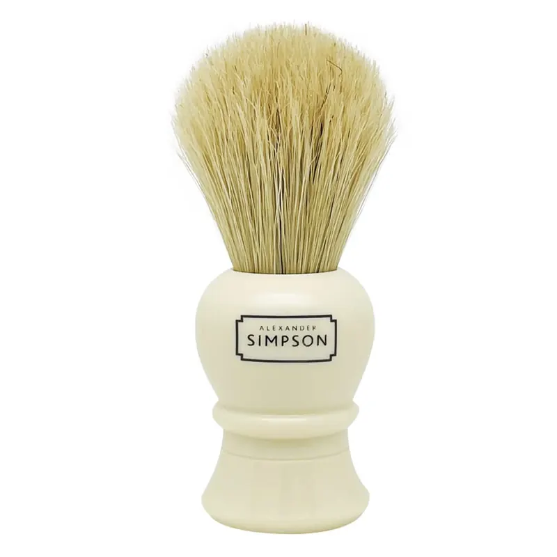 Simpsons pennello da barba in pura setola Farringdon