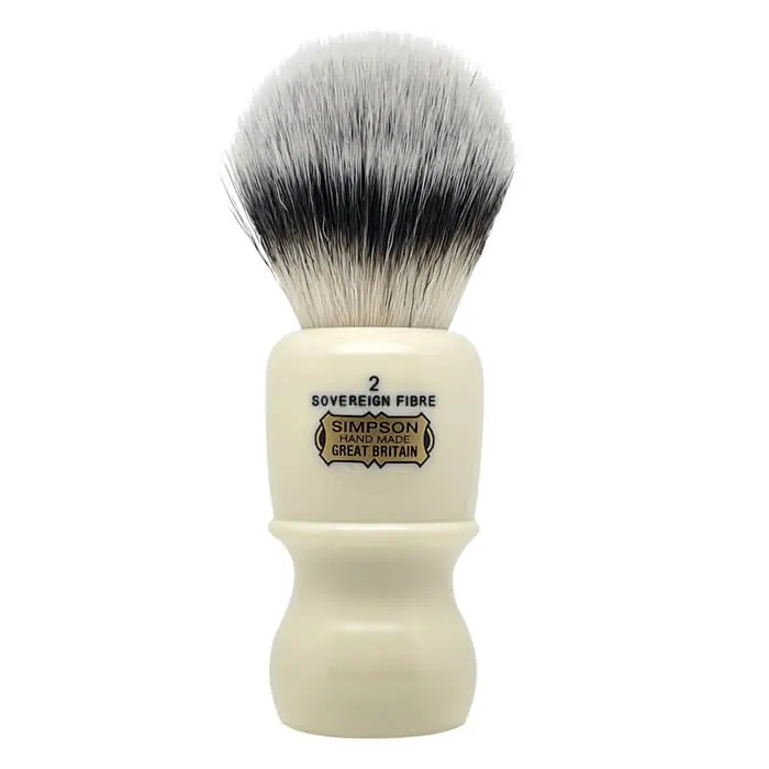 Simpsons pennello da barba sintetico Captain 2 Sovereign Grade