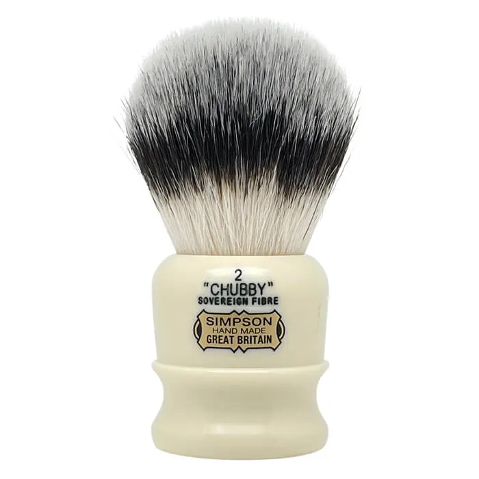 Simpsons pennello da barba sintetico Chubby 2 Sovereign Grade
