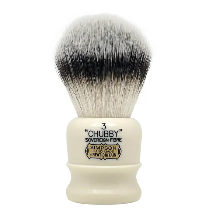 Simpsons pennello da barba sintetico Chubby 3 Sovereign Grade