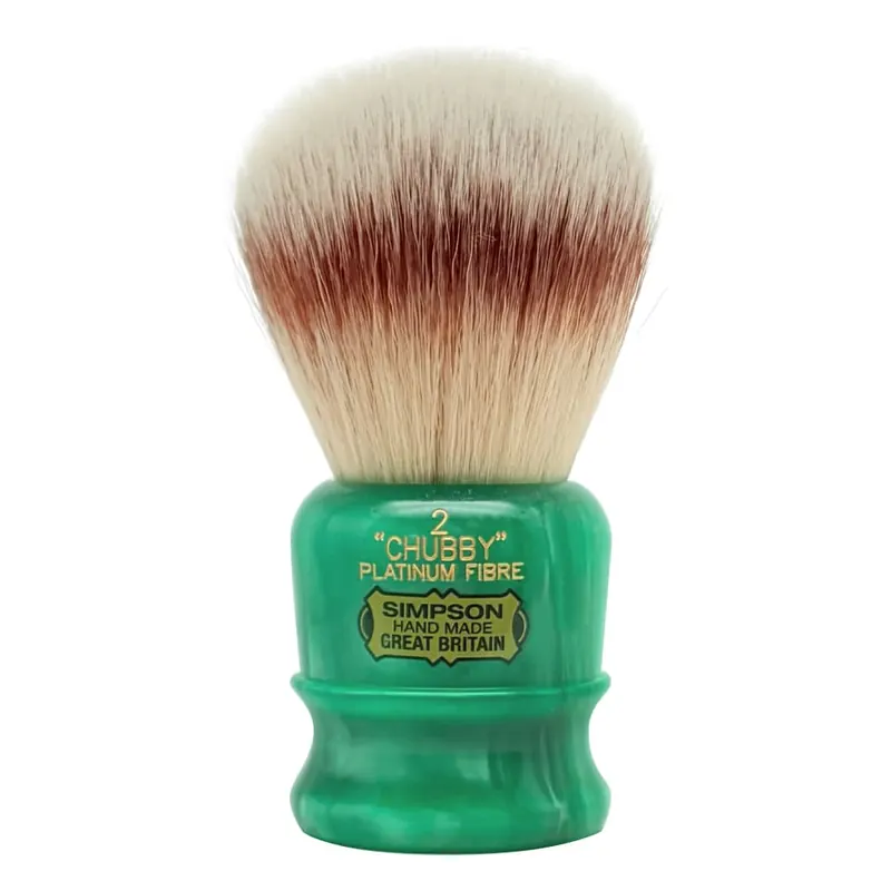 Simpsons pennello da barba sintetico platinum Chubby 2 St Marys