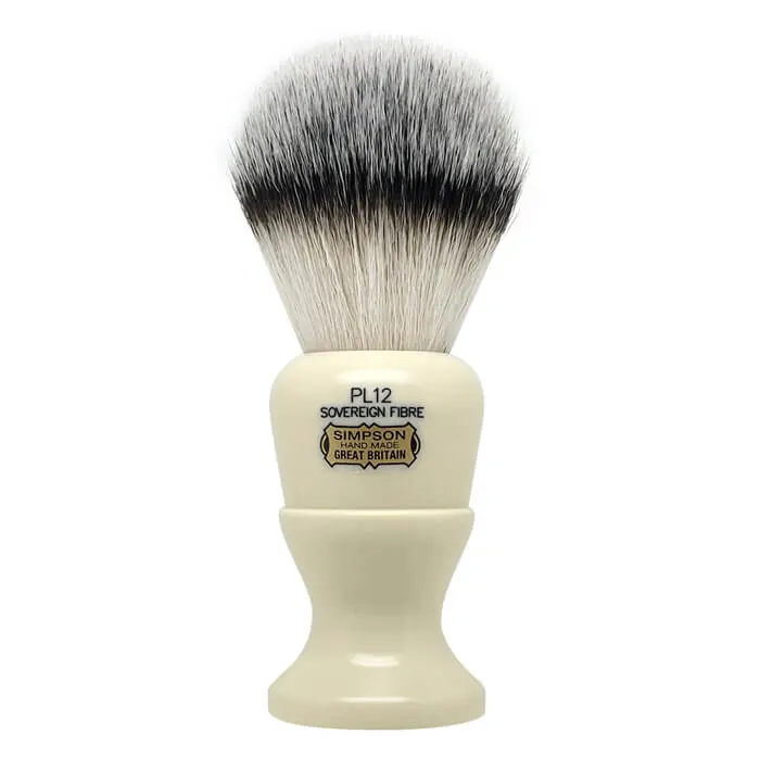 Simpsons pennello da barba sintetico Polo 12 Sovereign Grade