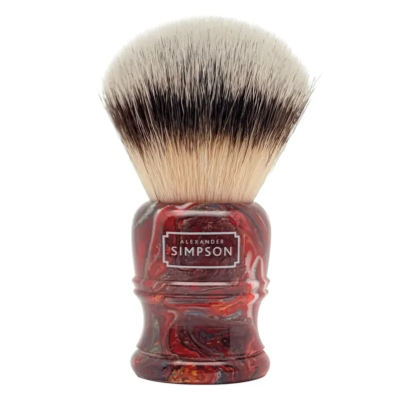Simpsons pennello da barba sintetico Trafalgar T2 Triton