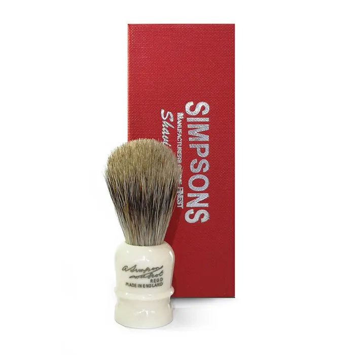 Simpsons pennello da barba wee scott best badger