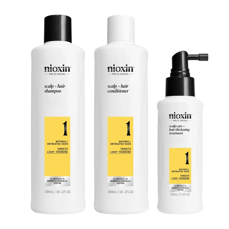 Sistema 1 Kit Trifasico 300ML NIOXIN | Pinalli