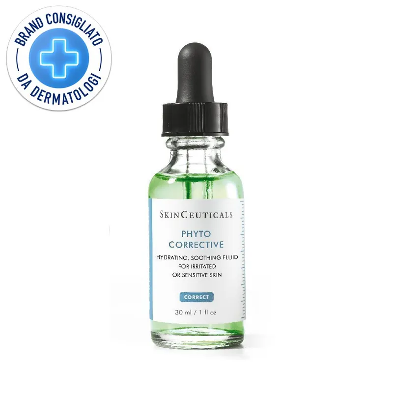 SkinCeuticals Phyto Corrective Gel Siero per le pelli sensibili o fragilizzate a base di Estratti Botanici e Acido Ialuronico 30 ml