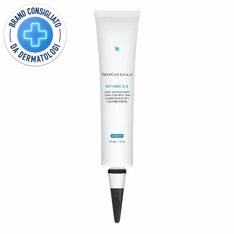 SkinCeuticals Retinol 03 Trattamento Notte Rigenerante con Retinolo Puro allo 0,3% 30 ml