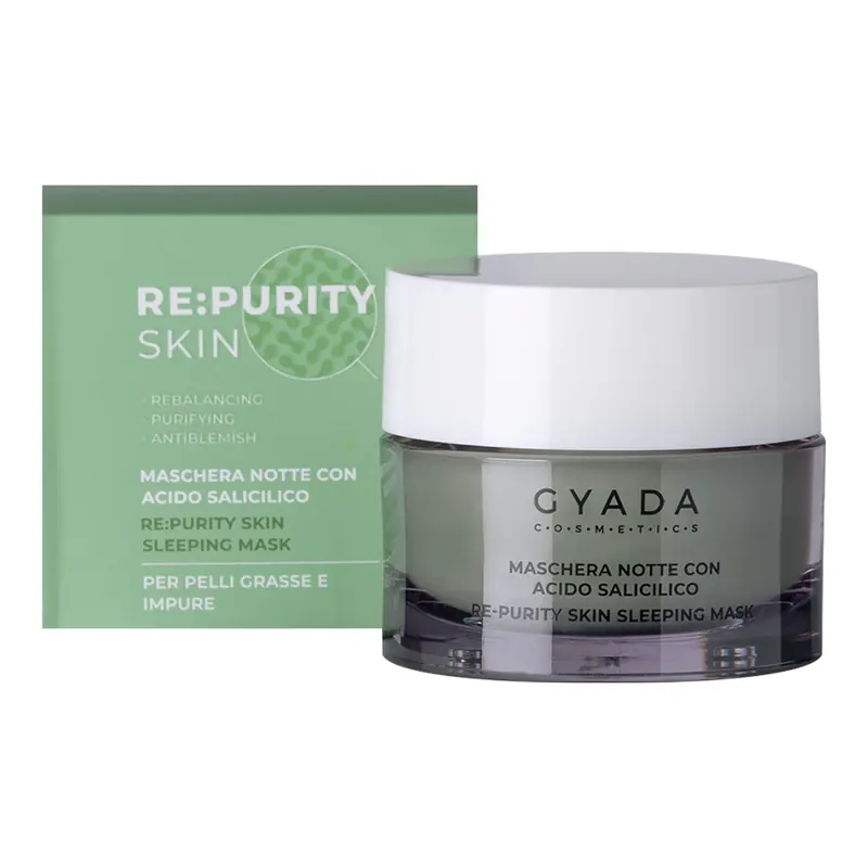 Sleeping Mask - Maschera Notte con Acido Salicilico GYADA COSMETICS | Pinalli